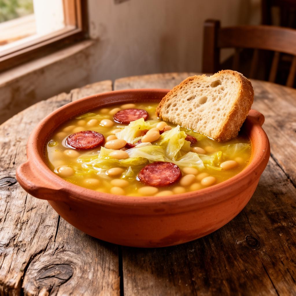 Sopa da pedra em Almeirim